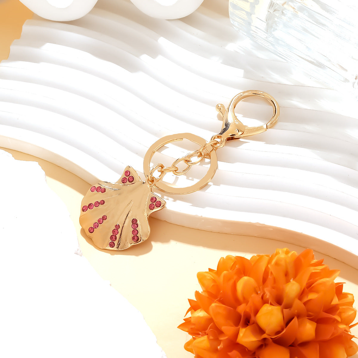 Conch Pendant Keychain