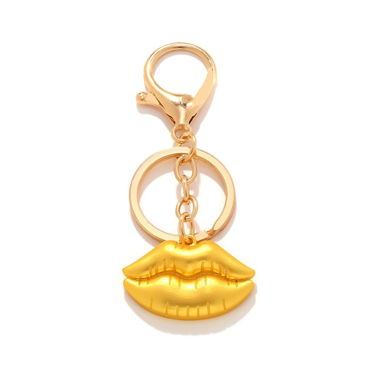 Lips Pendant Keychain Bag Charm