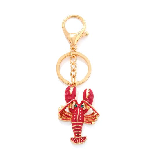 Lobster Pendant Keychain Bag Charm