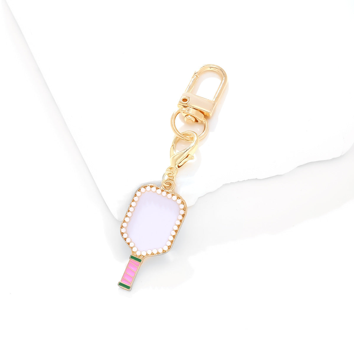 Racket Pendant Keychain