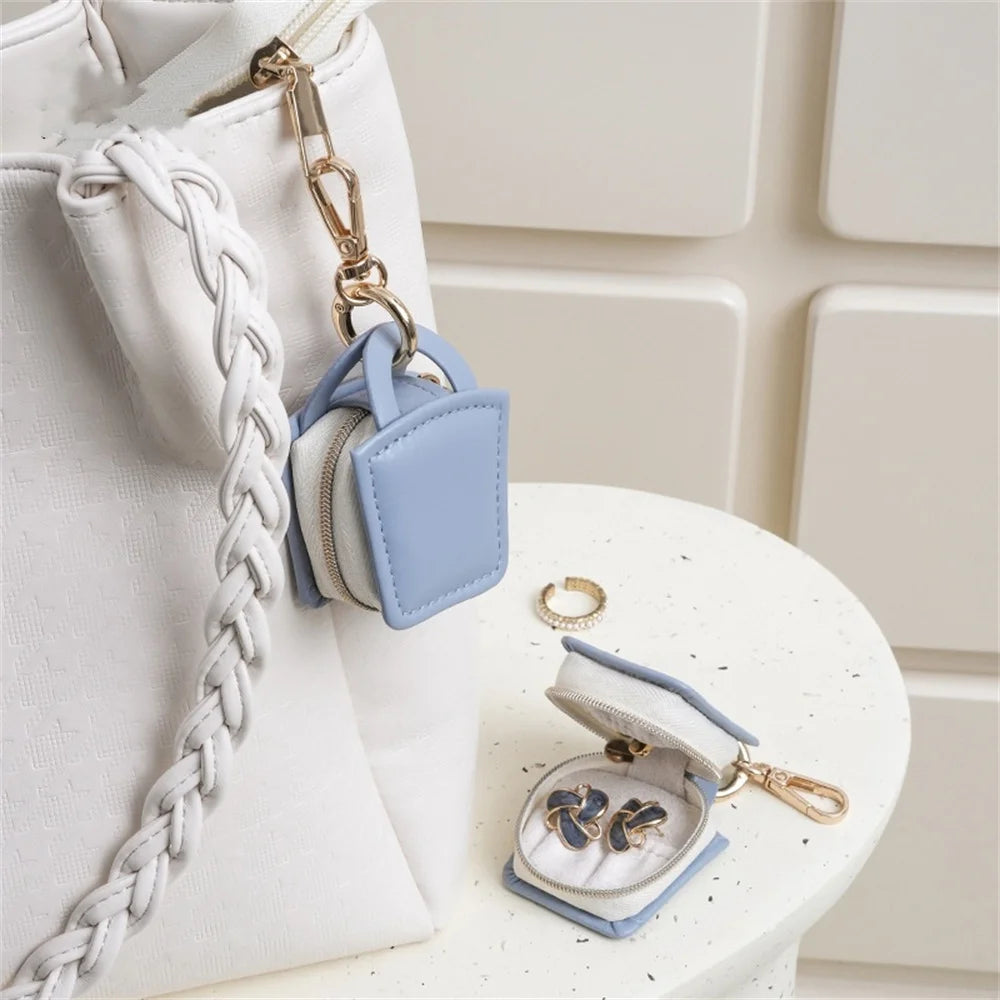 Mini Case Jewelry Bag Pendant Keychain
