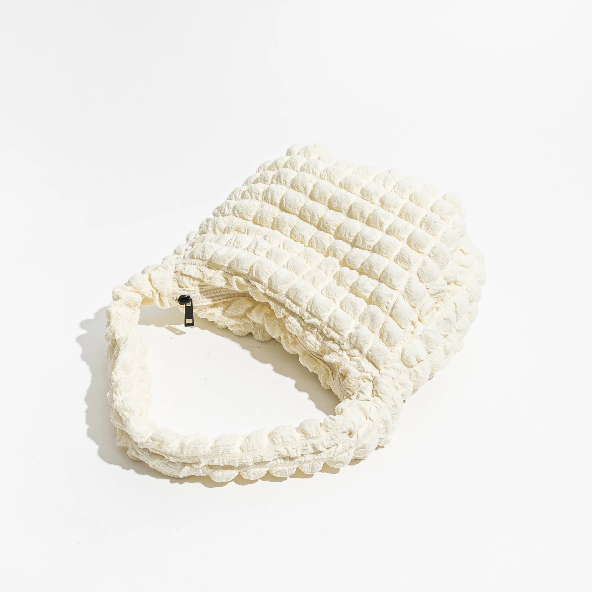 Quilted Puff Bubble Hobo Lightweight Pleated Handbag Travel Grocery Shoulder Purse - Vennus