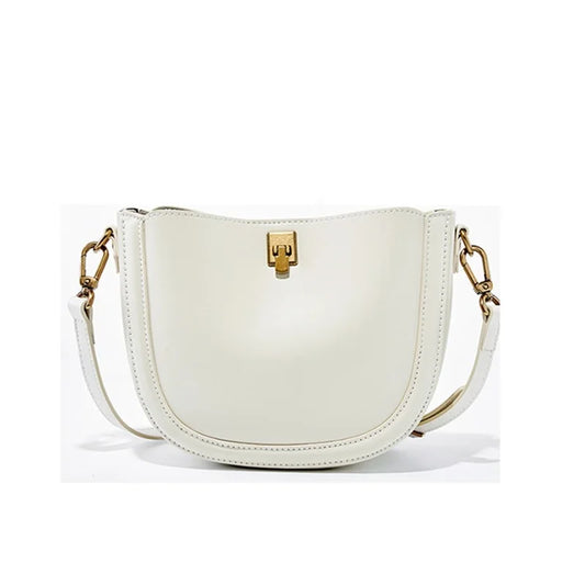 Genuine Leather Saddle Shoulder Crossbody Bags - Vennus