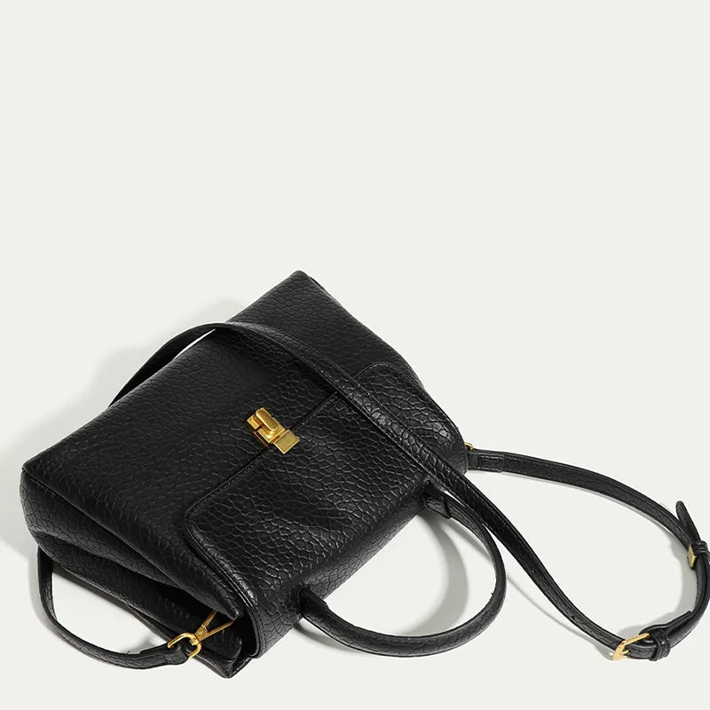 Crocodile Pattern Leather Retro Small Soft Vegant Pu Satchel Bag - Vennus