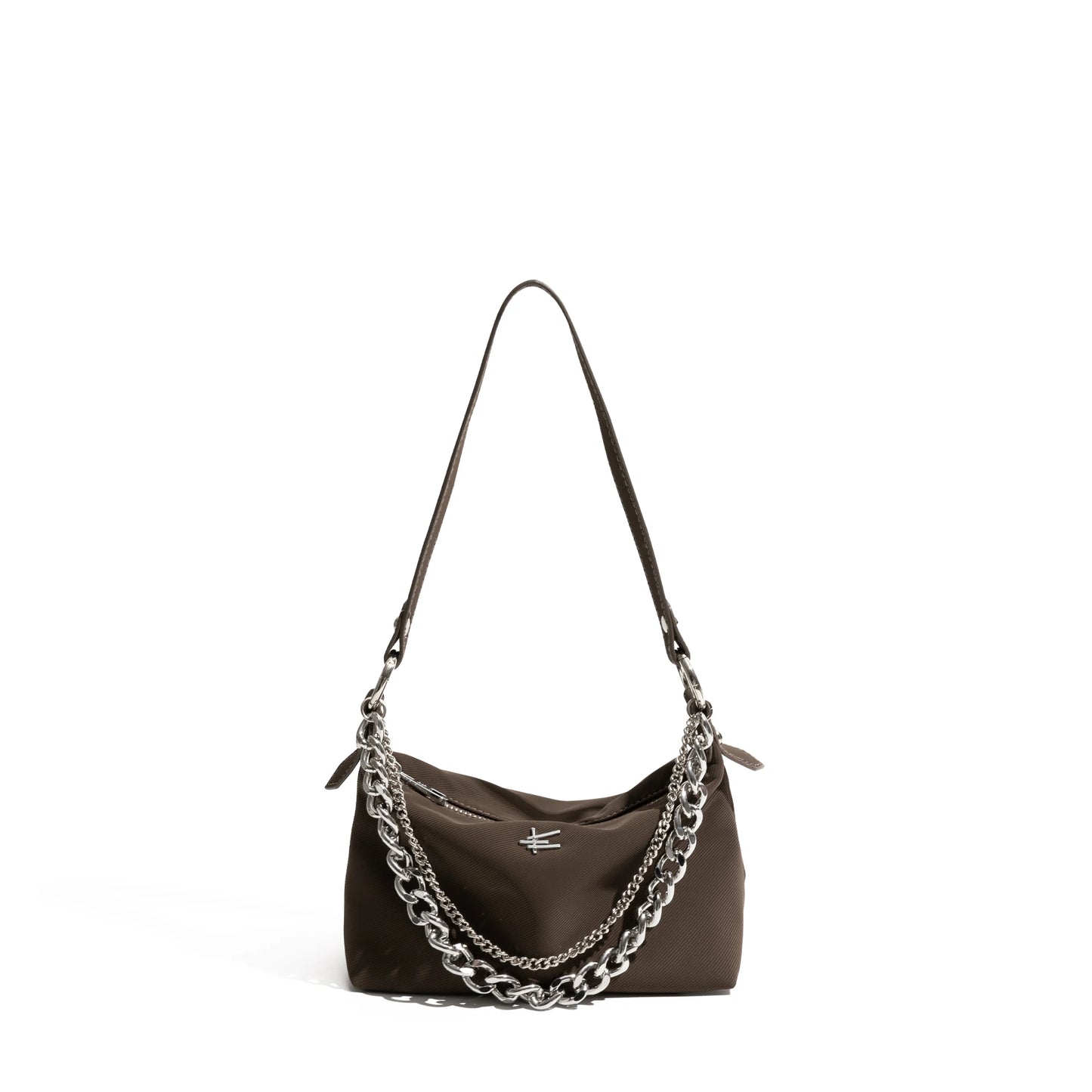 Underarm Bag Fashion Canvas Female Shoulder Bags Elegant Stylish Crossbody Bags Casual Chain Handbag Small Purse - Vennus