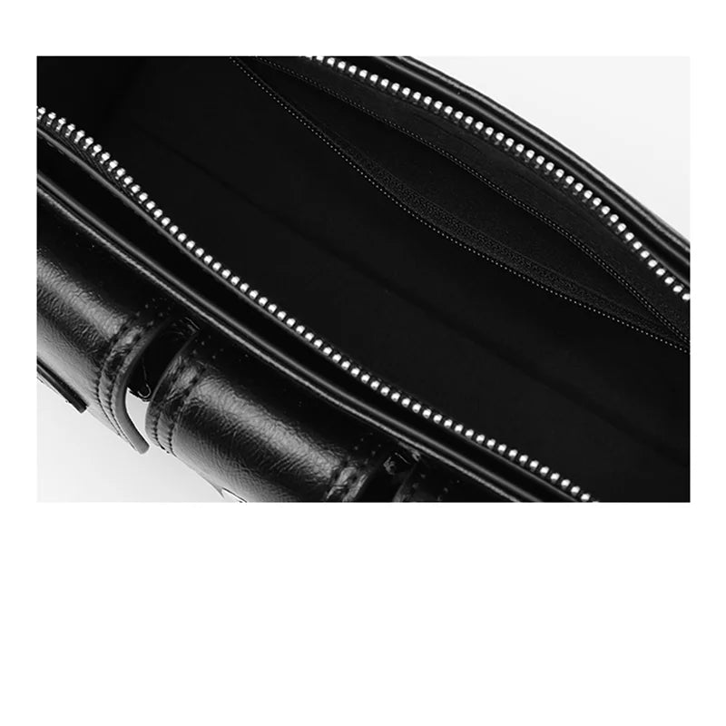 Y2K Cool Metal Ring Multi-Pocket Underarm Tote Handbag Phone Purse  Vintage Shoulder Medium Bag - Vennus