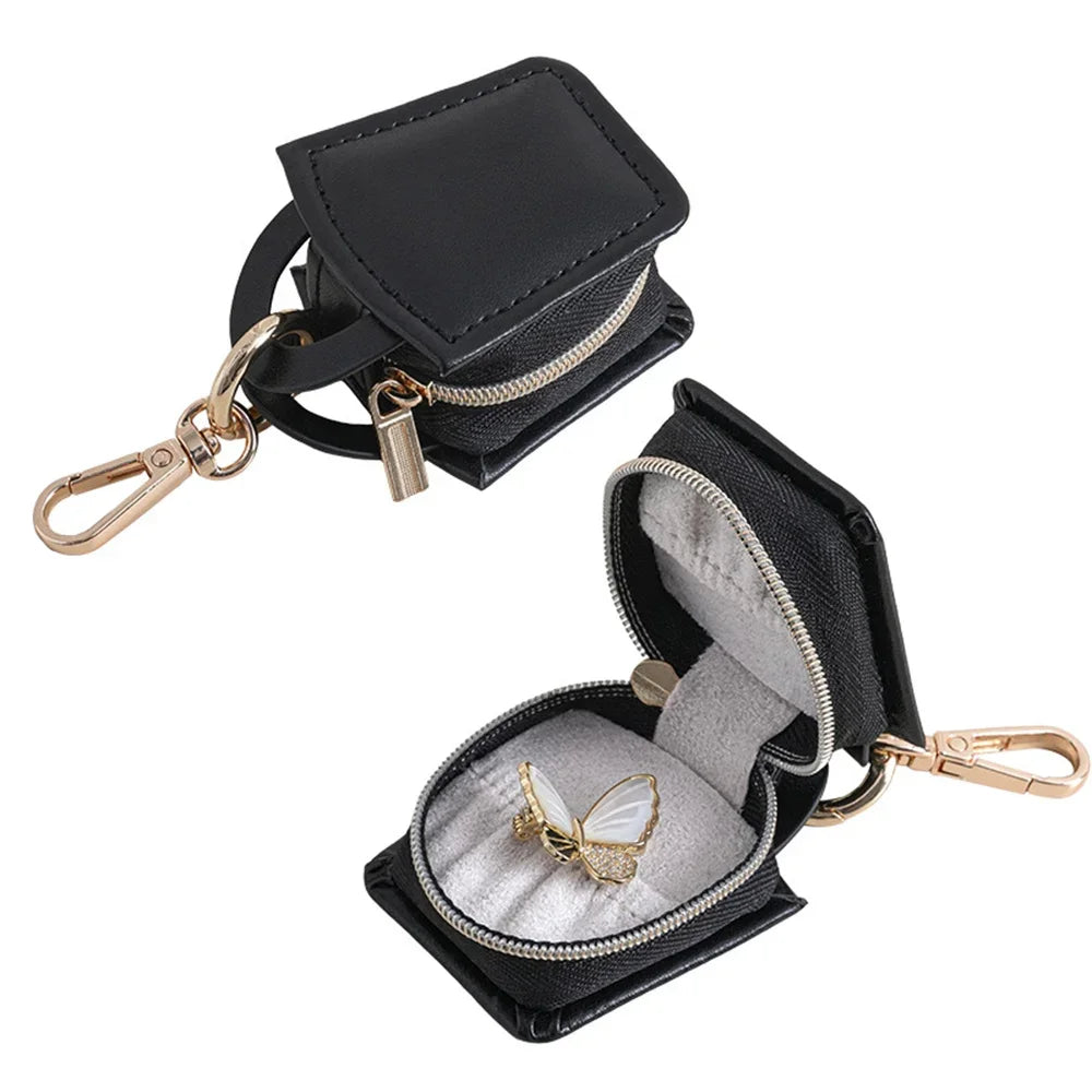 Mini Case Jewelry Bag Pendant Keychain