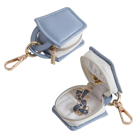 Mini Case Jewelry Bag Pendant Keychain
