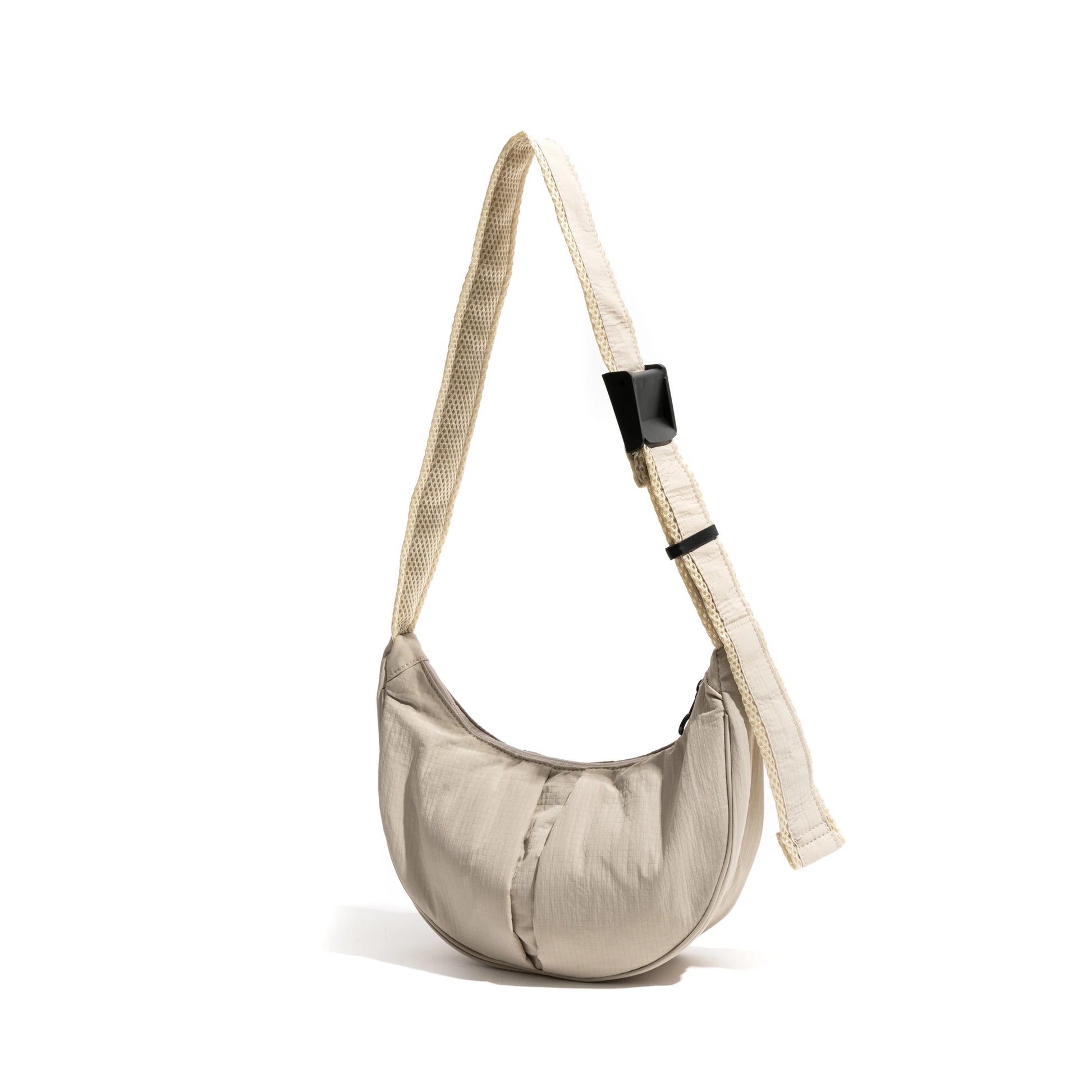 Dumpling Crossbody Satchel Nylon Lightweight Portable Phone Purse Stylish Shoulder Sport Bag - Vennus