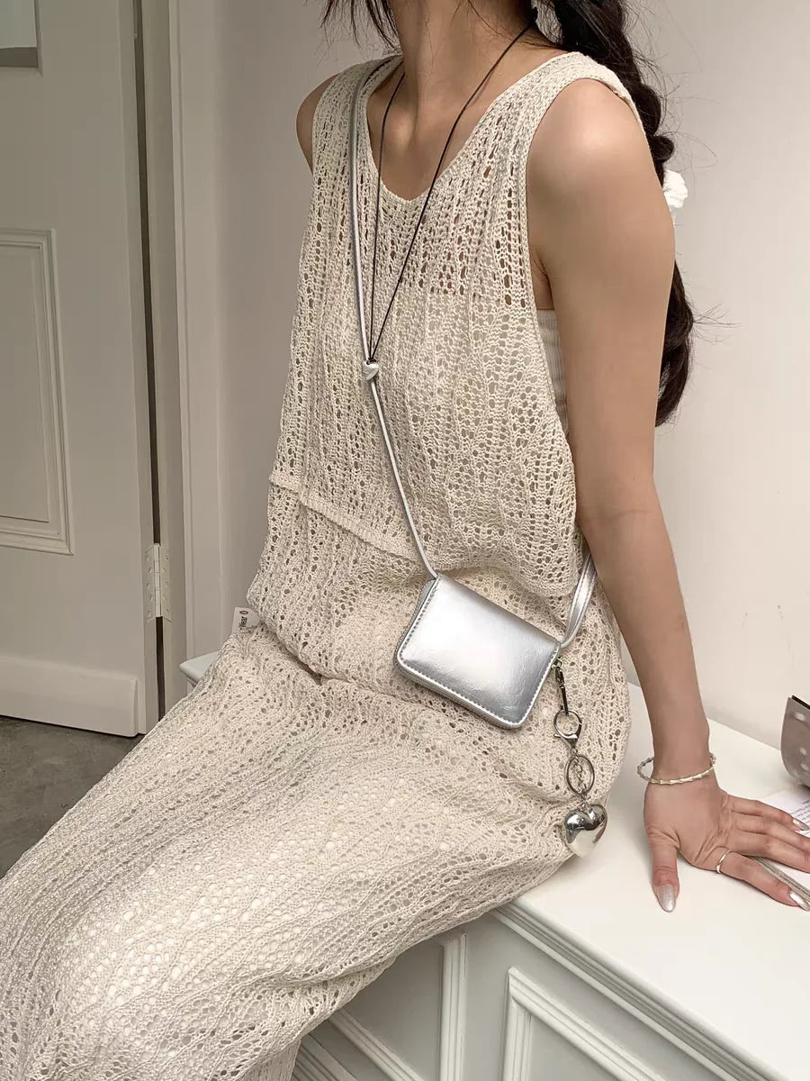 PU Leather Crossbody Shoulder Card Bag - Vennus