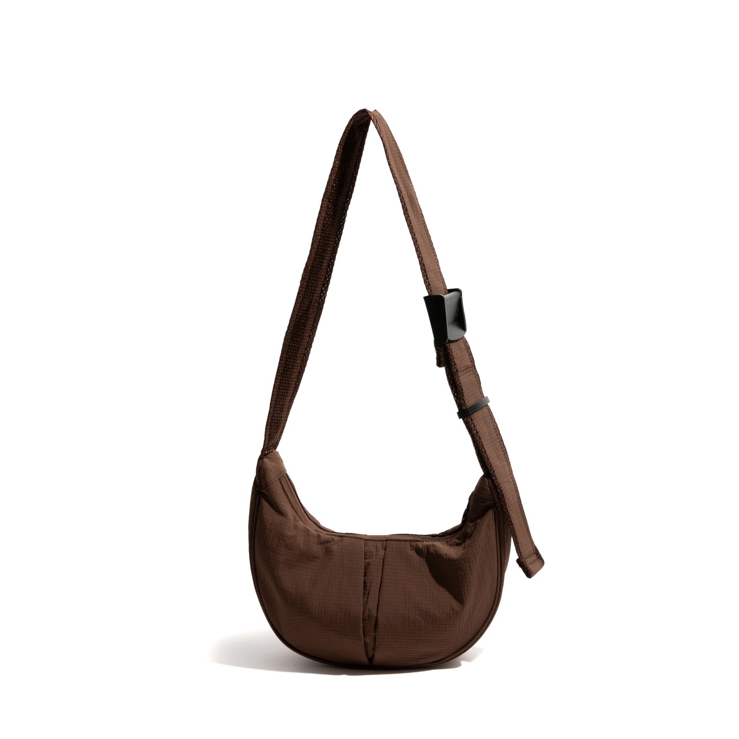 Dumpling Crossbody Satchel Nylon Lightweight Portable Phone Purse Stylish Shoulder Sport Bag - Vennus