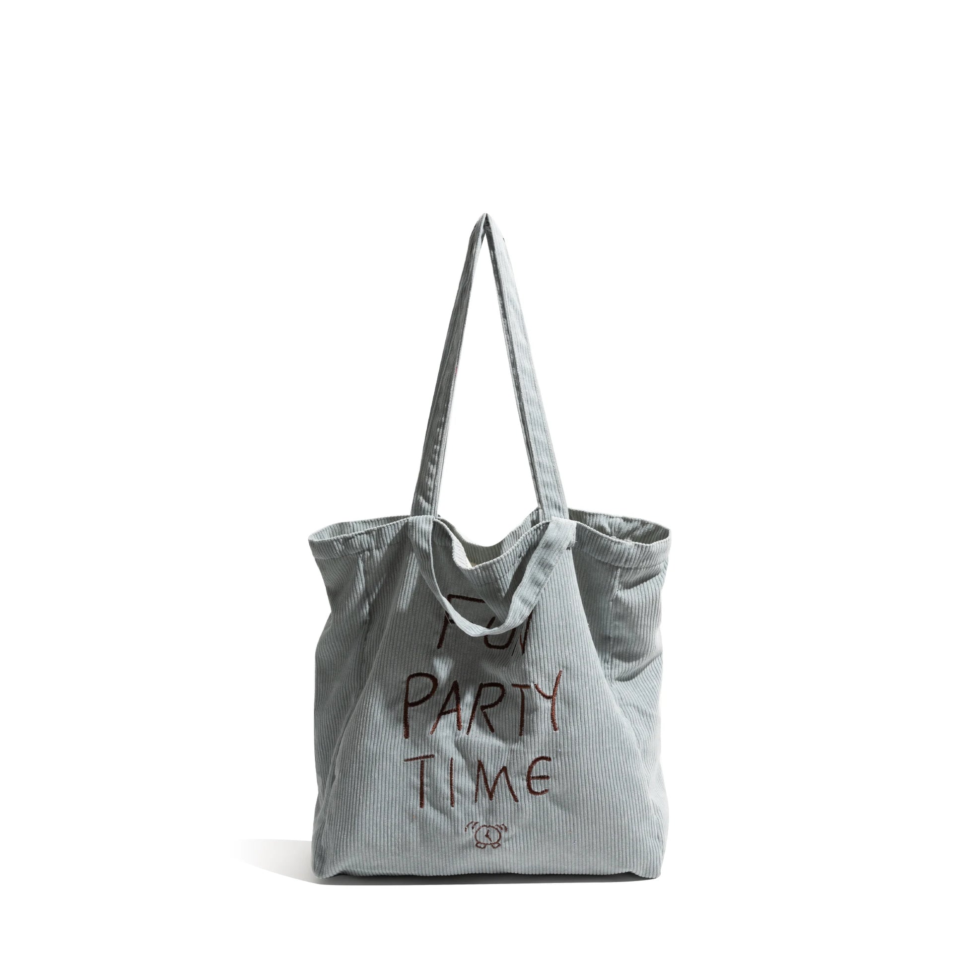 Corduroy Tote Shoulder Bag Shopping Purse - Vennus