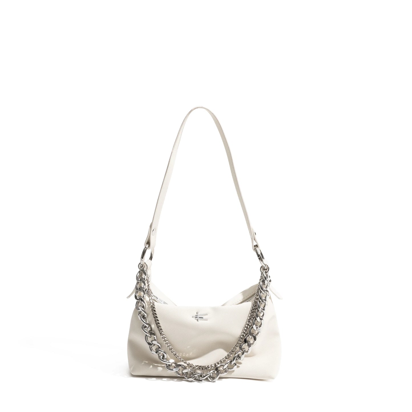 Underarm Bag Fashion Canvas Female Shoulder Bags Elegant Stylish Crossbody Bags Casual Chain Handbag Small Purse - Vennus