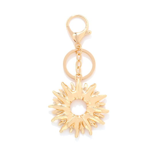 Sun Pendant Keychain Bag Charm