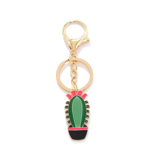 Cactus Pendant Keychain Bag Charm