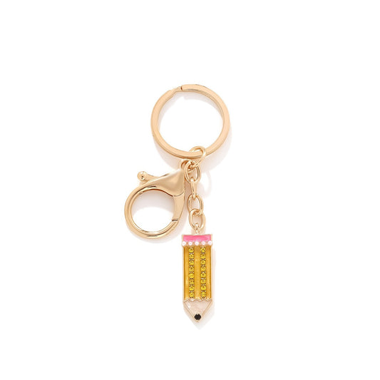Pencil Pendant Keychain Bag Charm