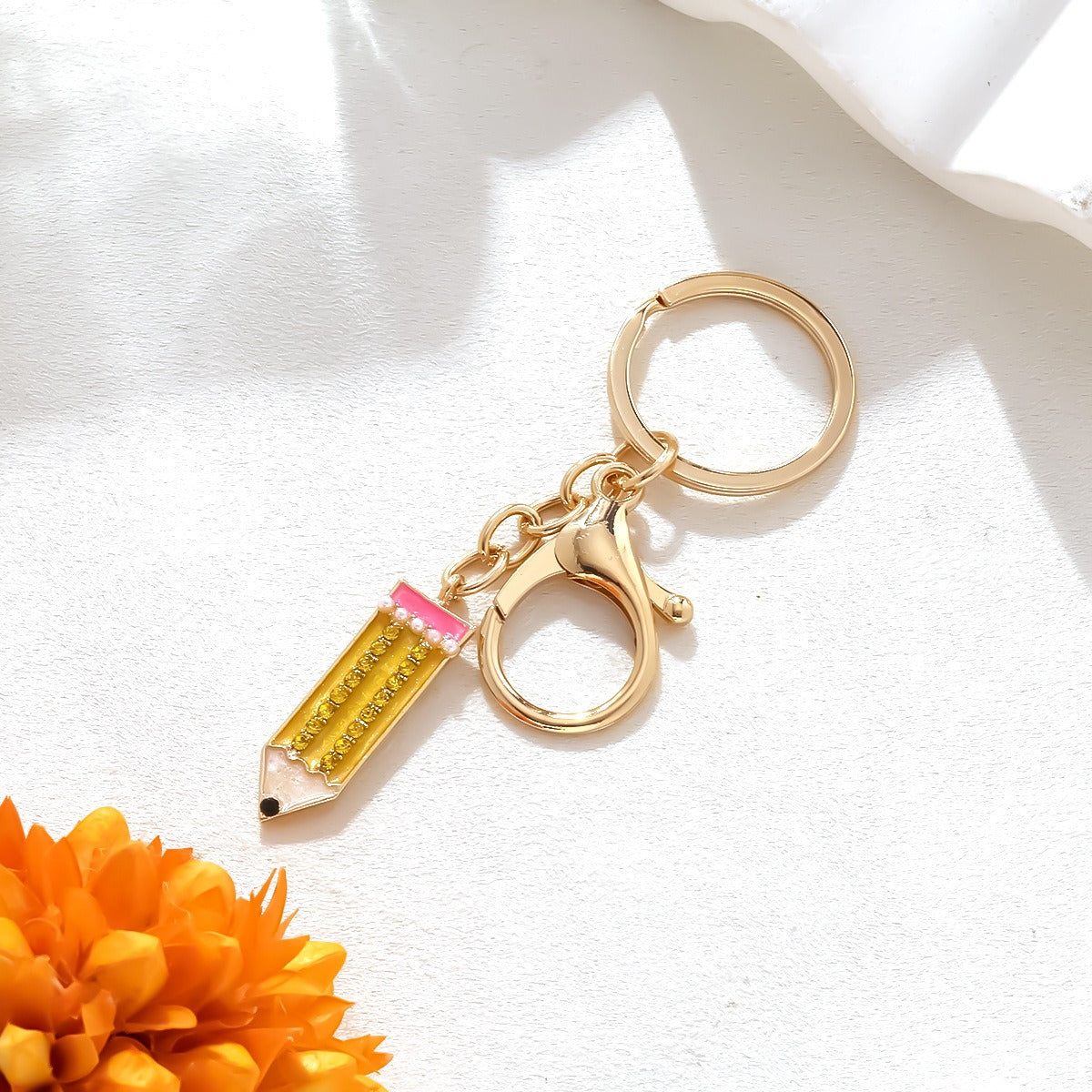 Pencil Pendant Keychain Bag Charm