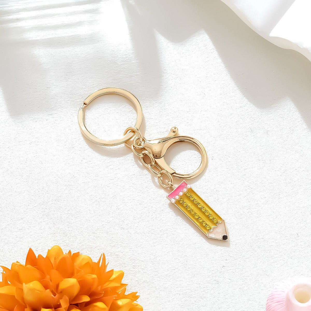 Pencil Pendant Keychain Bag Charm