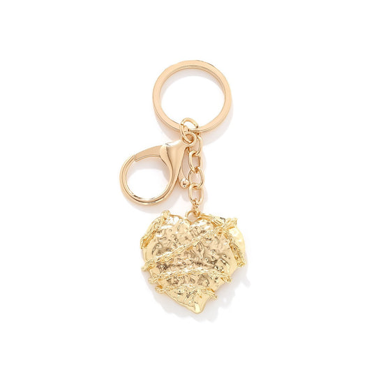 Heart Tied Pendant Keychain Bag Charm