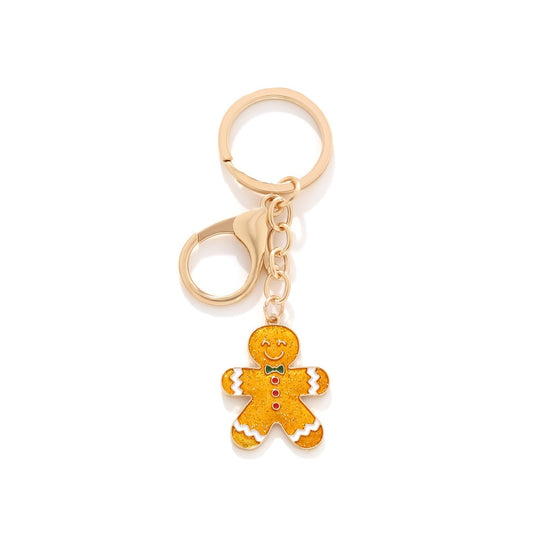Biscuit Man Pendant Keychain Bag Charm