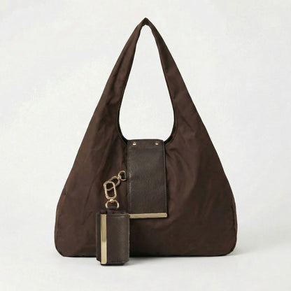 Fold & Go™ Elegant Foldable Tote Keychain