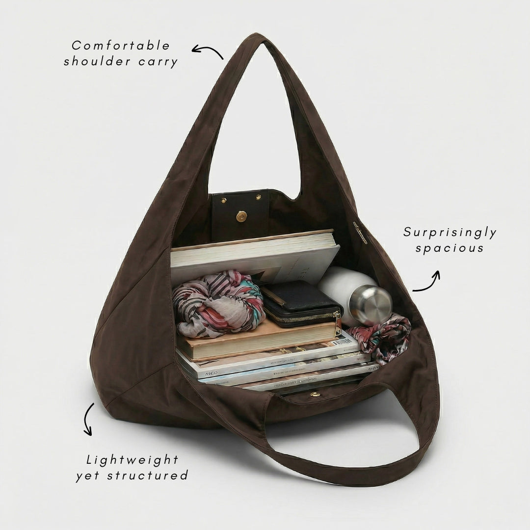 Fold & Go™ Elegant Foldable Tote Keychain