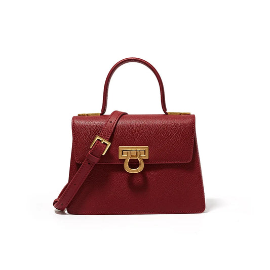Trend Retro Mini Book Handbag Fashion Design Shoulder Leather Crossbody Small Bag - Vennus