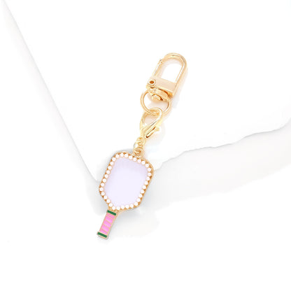 Racket Pendant Keychain