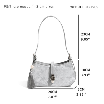 Classic PU Leather Shoulder Tote Clutch Hobo Crossbody Bags - Vennus