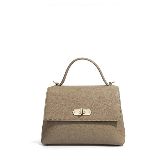 Cowhide Leather Crossbody Buckle - Vennus