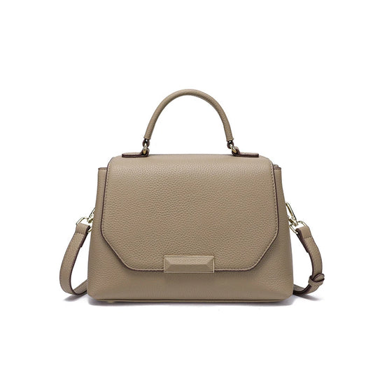 Genuine Leather Tote Handbags Satchel Square Shoulder Crossbody Bags - Vennus