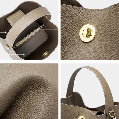 Cowhide Genuine Leather Shoulder Crossbody Purses Bag - Vennus
