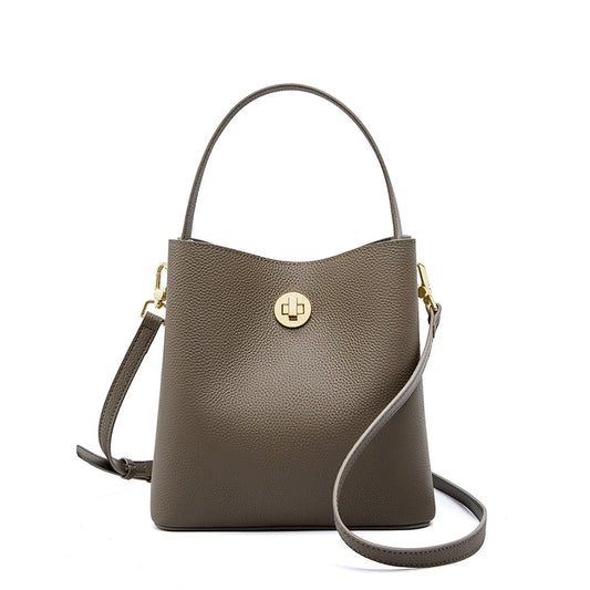 Cowhide Genuine Leather Shoulder Crossbody Purses Bag - Vennus