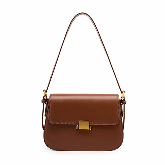 Genuine Leather Underarm Shoulder Bags Saddle Crossbody - Vennus