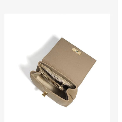 Cowhide Leather Crossbody Buckle - Vennus