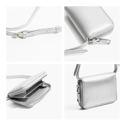 PU Leather Crossbody Shoulder Card Bag - Vennus