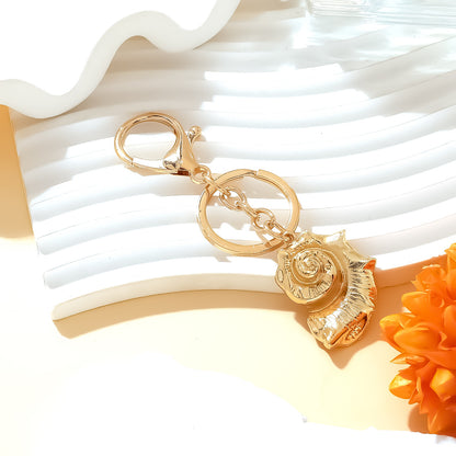 Shell Pendant Keychain