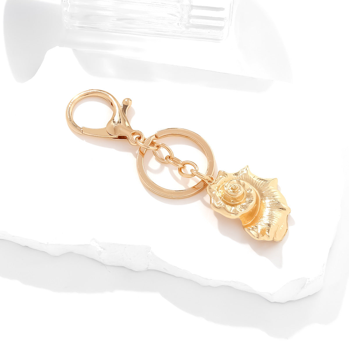 Shell Pendant Keychain
