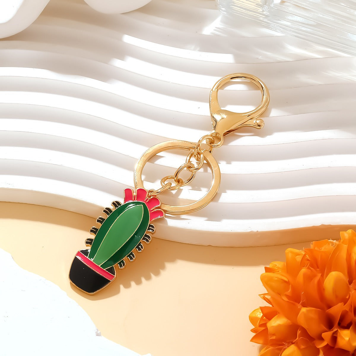 Cactus Pendant Keychain Bag Charm