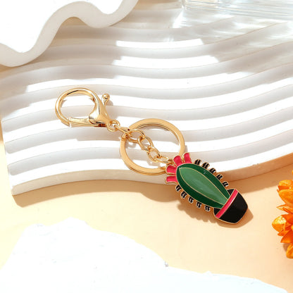 Cactus Pendant Keychain Bag Charm