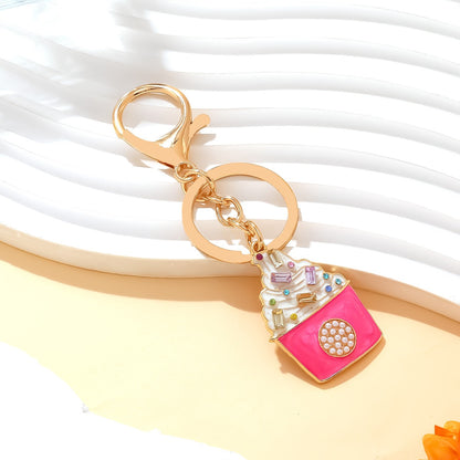 Cupcake II Pendant Keychain Bag Charm
