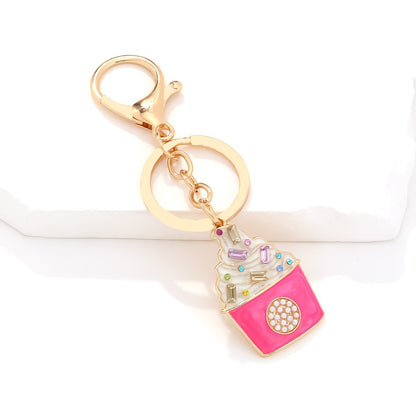 Cupcake II Pendant Keychain Bag Charm