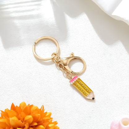 Pencil Pendant Keychain Bag Charm