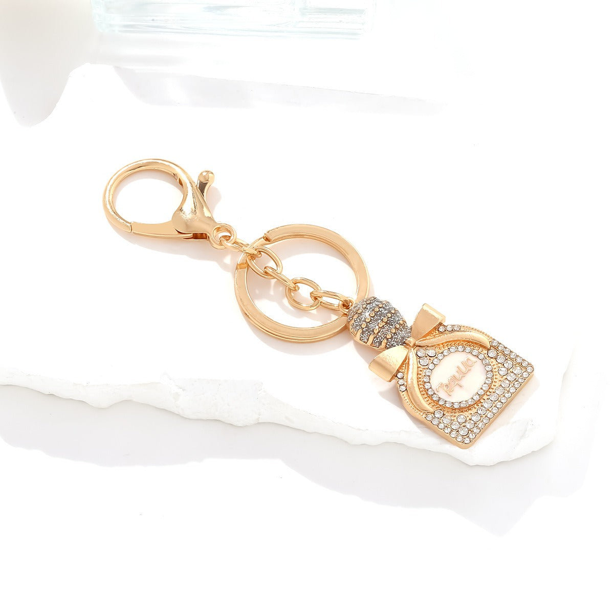 Tequila Pendant Keychain Bag Charm