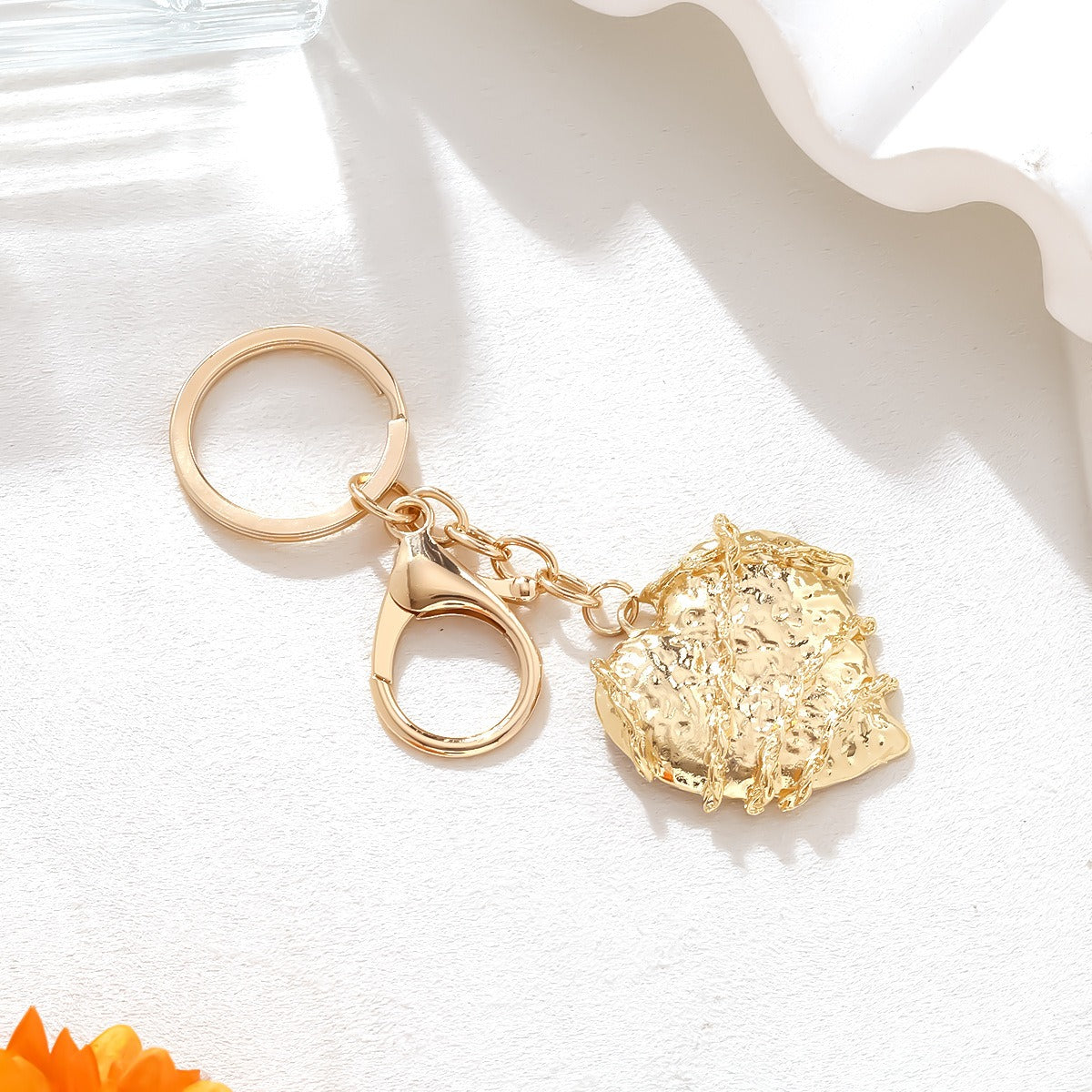 Heart Tied Pendant Keychain Bag Charm