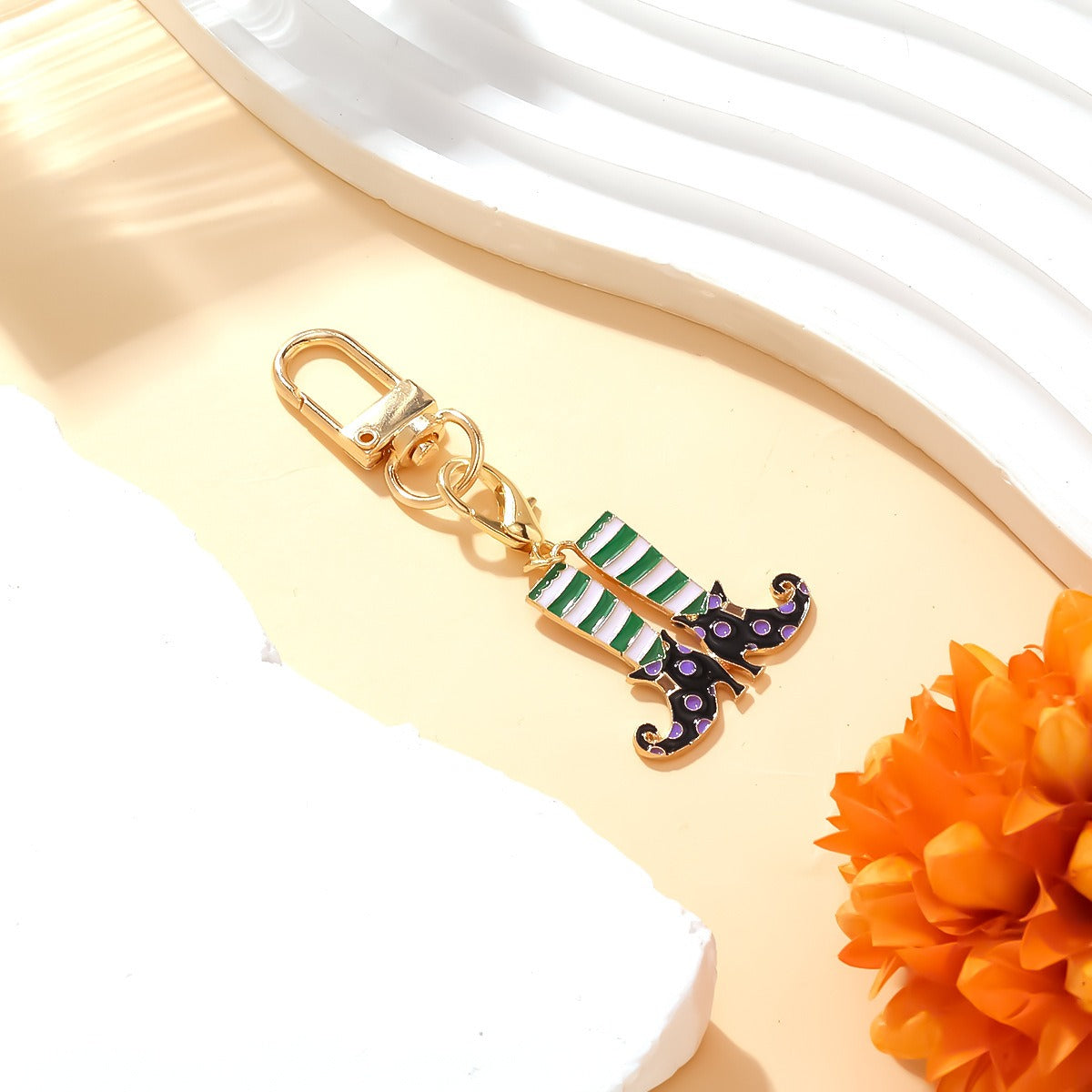 Joker Boots Pendant Keychain Bag Charm