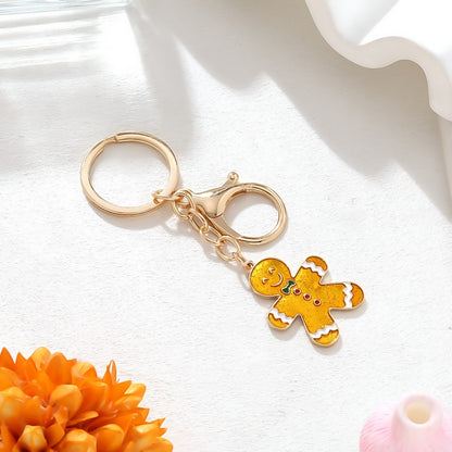 Biscuit Man Pendant Keychain Bag Charm